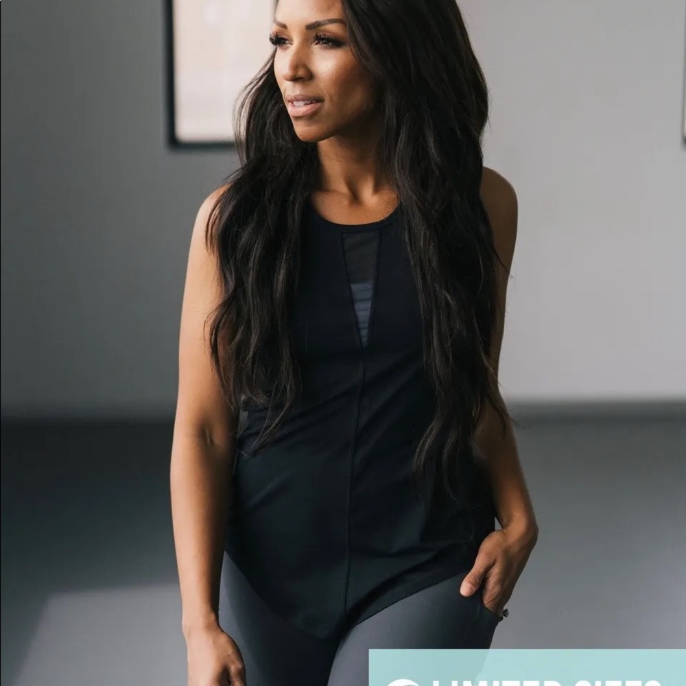 Zyia Black Effortless Tank
